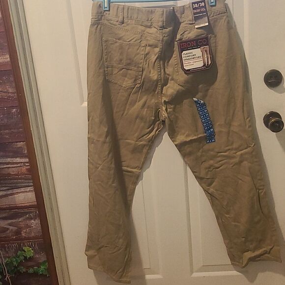38/32 Men's Tan Iron Co. Comfort Fit Jean NWT - Picture 10 of 13